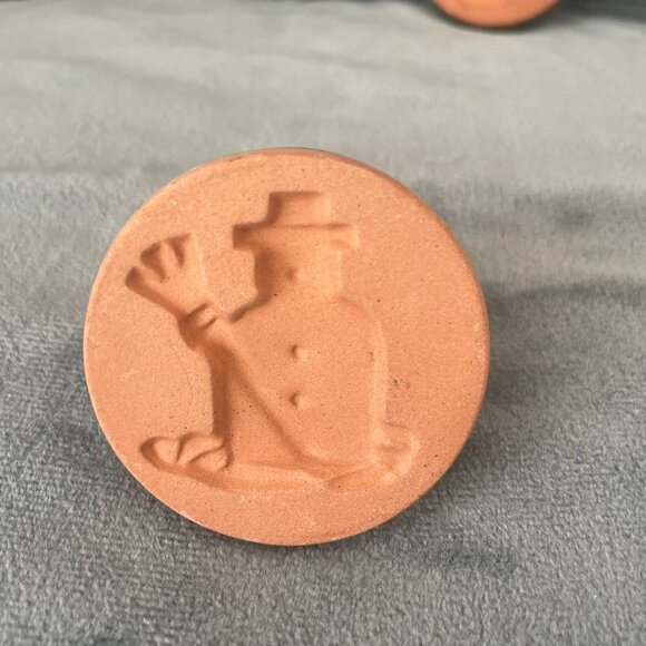 Vintage Rycraft Cookie Stamps Snowmen - Picture 3 of 5